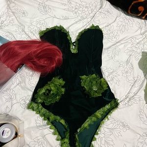 Halloween poison ivy costume
